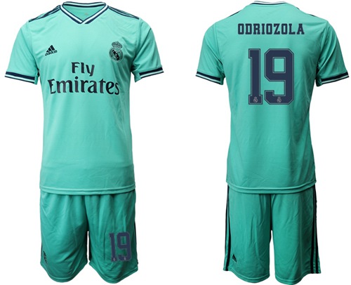 Real Madrid #19 Odriozola Third Soccer Club Jersey